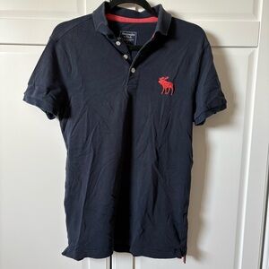 ABERCROMBIE & FITCH Polo men logo pink Size S